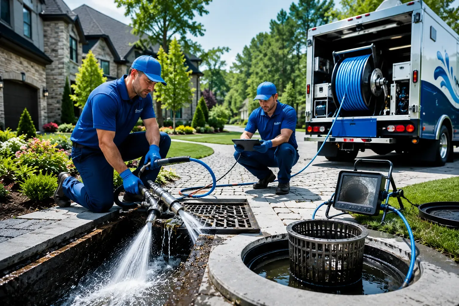 Local outdoor drain cleaning professionals in Valier, PA