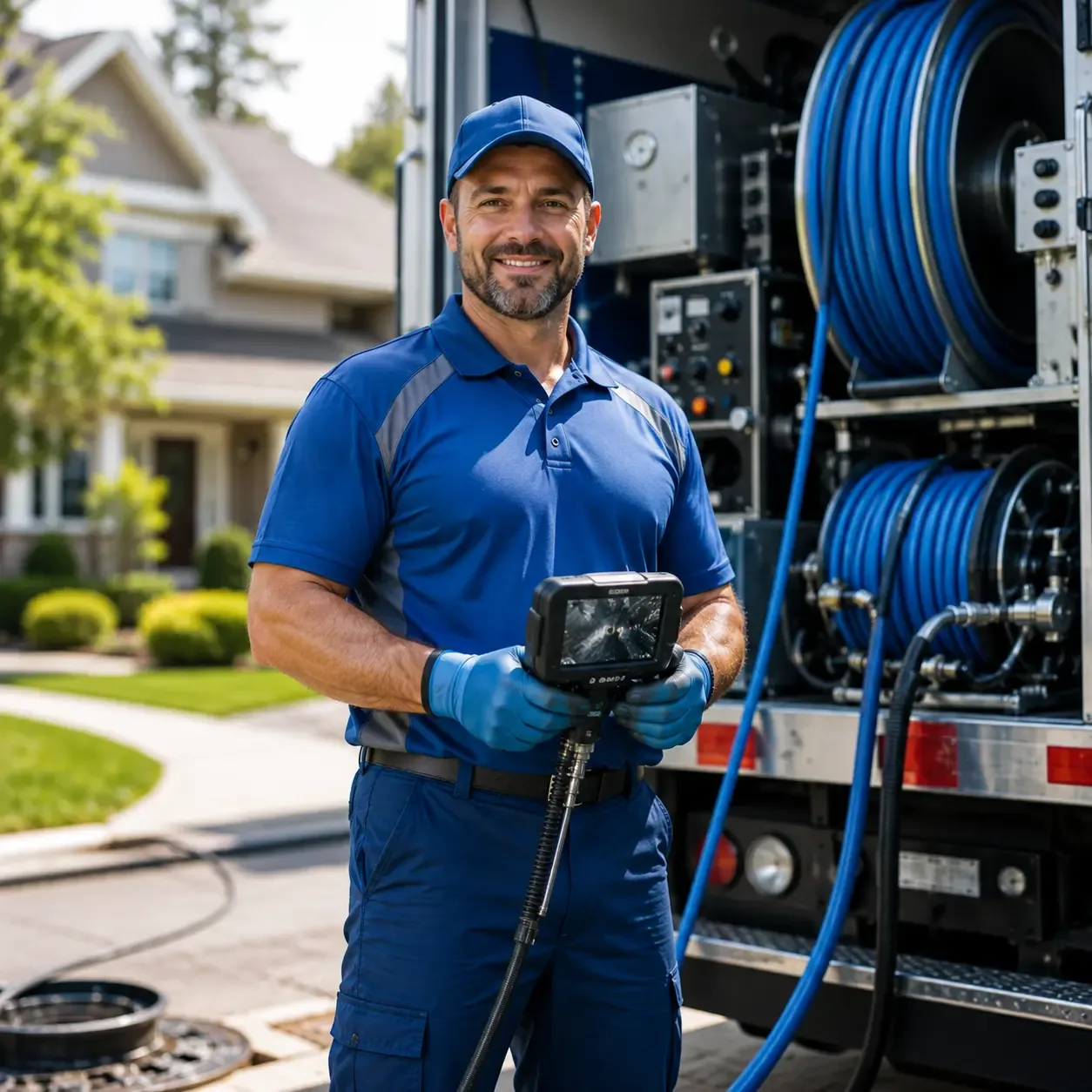 Local outdoor drain cleaning specialists in Valier, PA